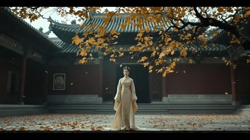 午夜影院《昭阳辞》横屏封面，古装宫廷剧题材，评分9.1
