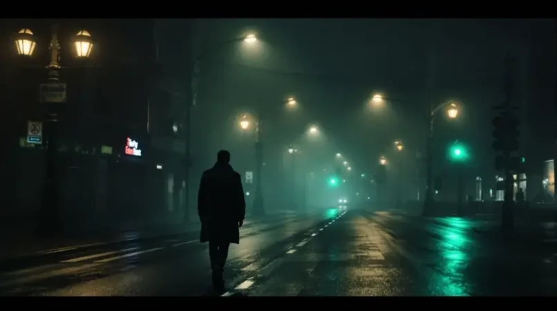 午夜影院《迷雾之下》横屏封面，都市都市悬疑题材，评分9.3