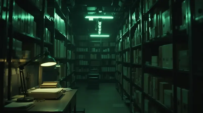 午夜影院《九号档案室》横屏封面，韩剧悬疑推理题材，评分9.0